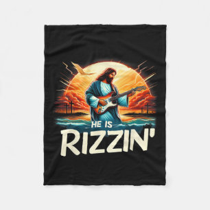 Cobertor De Velo Ele é Rizzin Páscoa Christian Jesus Vintage Jesus