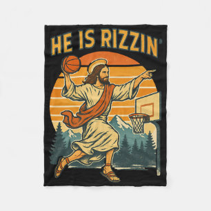 Cobertor De Velo Ele Ressuscitou Rizzin Páscoa Fé Cristã Jesus Ba