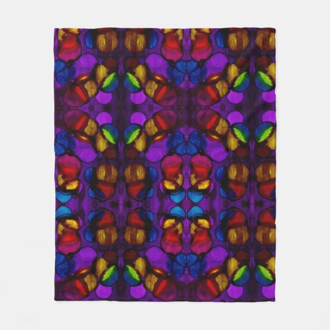 Cobertor De Velo Electric Bloom (Frente)