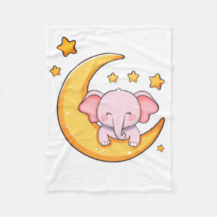 Cobertor De Velo Elefante bebê