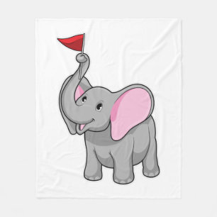 Cobertor De Velo Elefante com Sinalizador