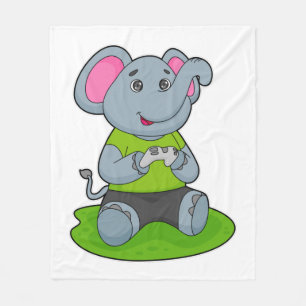 Cobertor De Velo Elefante como Jogador