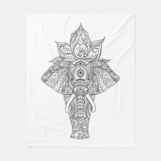 Cobertor De Velo Elefante inspirado
