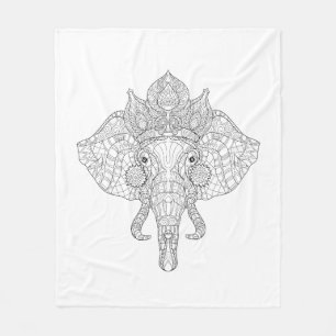 Cobertor De Velo Elefante Zendoodle principal