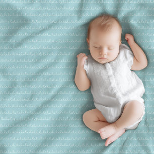 Cobertor De Velo Elegante Marinho em branco cor-de-rosa Acento arco