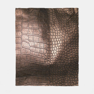 Cobertor De Velo Elegante textura de couro noturno.