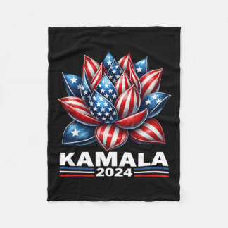 Cobertor De Velo Eleição presidencial 2024 Lotus Kamala Harris EUA 