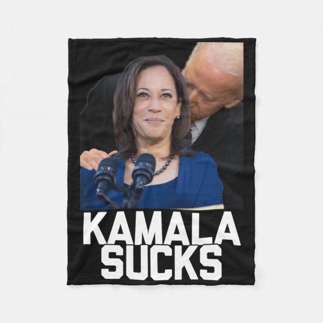 Cobertor De Velo Eleição Presidencial De Kamala Harris 2024 Trump H (Frente)