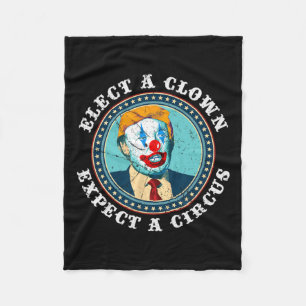 Cobertor De Velo Eleja Um Palhaço Espere Um T Shirt De Circo Anti-t