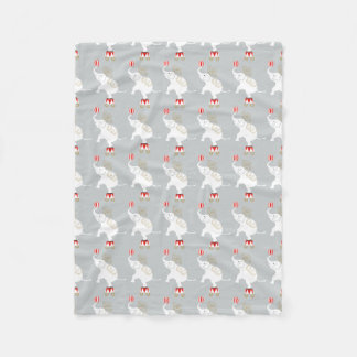 Cobertor De Velo Elephant Pattern Fleece Blanket