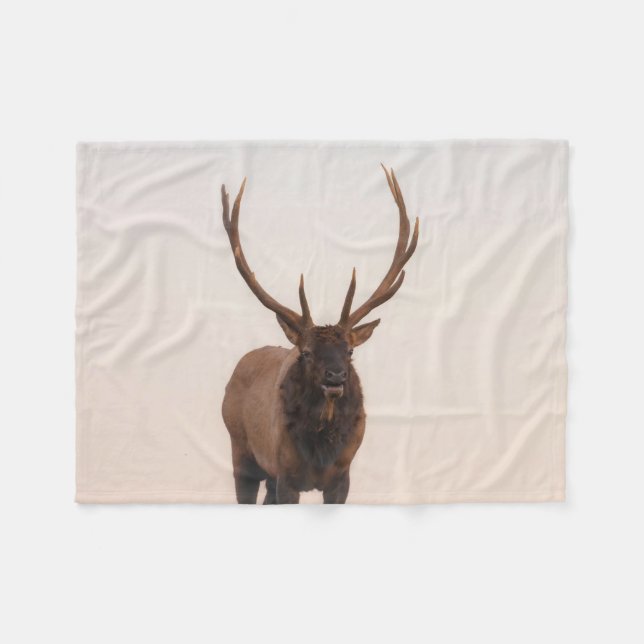 Cobertor De Velo Elk Fleece Blanket (Frente (Horizontal))