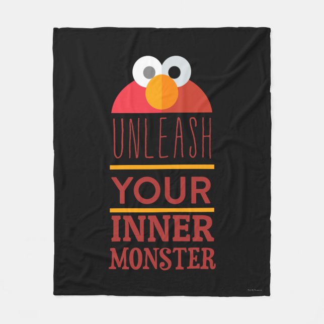 Cobertor De Velo Elmo Inner Monster (Frente)
