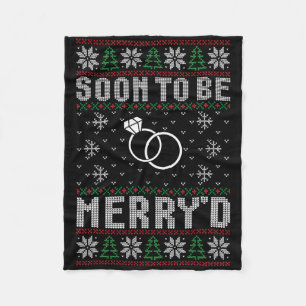 Cobertor De Velo Em breve para se casar com a Feliz de Natal do noi