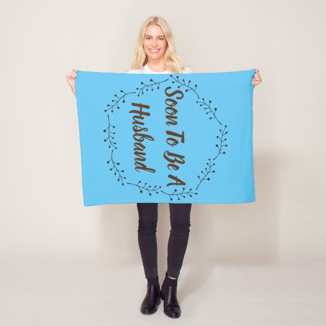 Cobertor De Velo Em Breve Ser Marido (In Situ)