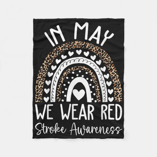 Cobertor De Velo Em maio, Vestimos o Mês de Consciência do Traço Ve (Frente)