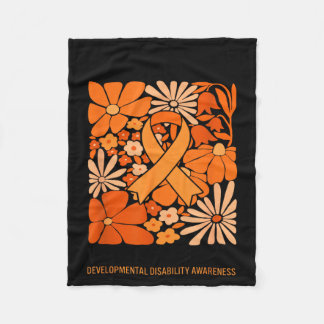 Cobertor De Velo em março usa laranja deficiência de desenvolviment