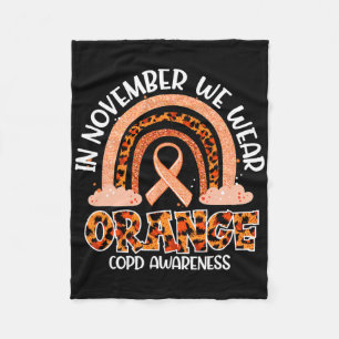 Cobertor De Velo Em novembro, Vestimos a consciência laranja do arc