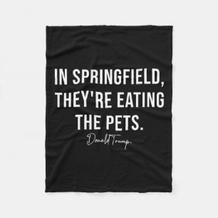 Cobertor De Velo Em Springfield, eles estão comendo os animais.
