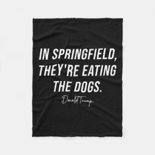 Cobertor De Velo Em Springfield, eles estão comendo os animais.