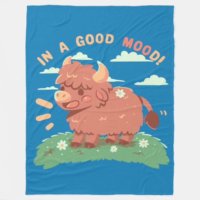 Cobertor De Velo Em uma boa MOOd (Frente)