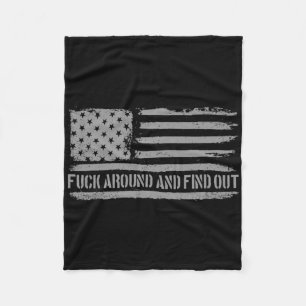Cobertor De Velo Em Volta E Descubra A Bandeira Americana Em 4 De J