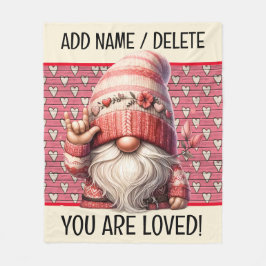 Cobertor De Velo Embalado no Amor Fleece Blanket