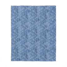 Embalagem de bolhas azuis