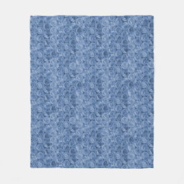 Cobertor De Velo Embalagem de bolhas azuis