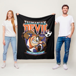 Cobertor De Velo Emblema do Clube de Futebol Tasmanian Devil