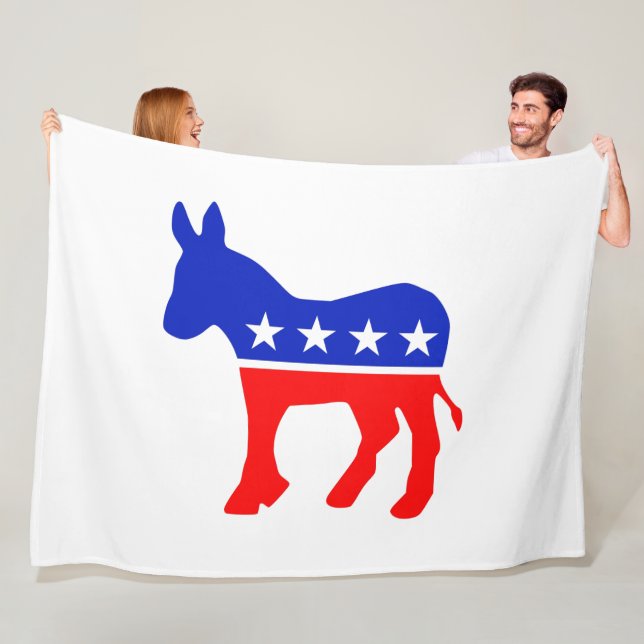 Cobertor De Velo Emblema Político do Partido Democrático (Donkey) (In Situ)