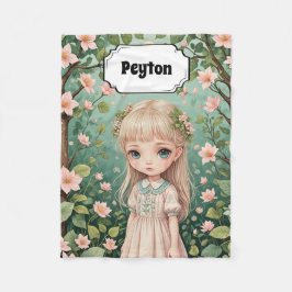 Cobertor De Velo Embraço do Blossom personalizado