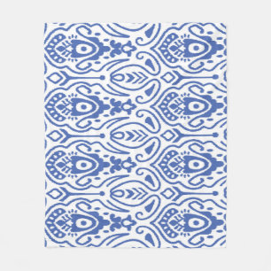 Cobertor De Velo Embroidery ikat: padrão étnico uniforme.