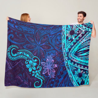 Cobertor De Velo Emerald Blue Splash Of Tie Dye Blissful Island 550