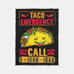 Cobertor De Velo Emergência de Taco Engraçado Cinco De Mayo Homens