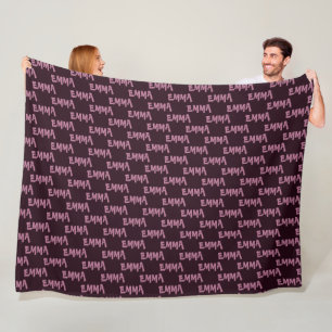 Cobertor De Velo EMMA, seu nome Fleece Blanket