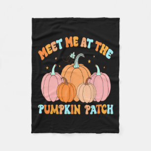 Cobertor De Velo Encontre-Me No Pumpkin Patch Fall Pumpkin Patch