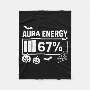 Cobertor De Velo Energia da aura 67 por cento 6 7 meme halloween 