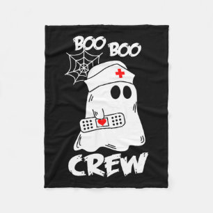 Cobertor De Velo Enfermeira De Boo Boo, Enfermeira De Halloween S P