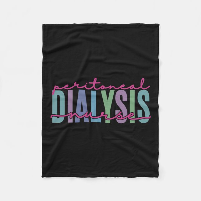 Cobertor De Velo Enfermeira de diálise Enfermeiro de Doença Renal D (Frente)