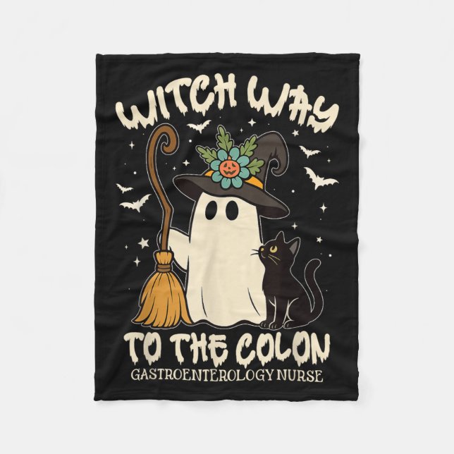 Cobertor De Velo Enfermeira de Gastroenterologia Enfermeira de Hall (Frente)