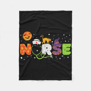 Cobertor De Velo Enfermeira Halloween Costume Stethoscope Pulsação