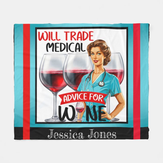 Cobertor De Velo Enfermeira Nostálgica Cuta Pinup Comercializará Co (Frente (Horizontal))