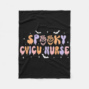 Cobertor De Velo Enfermeira Spooku Enfermeira Halloween Bomba Cardí