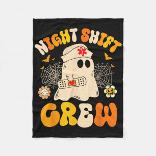Cobertor De Velo Enfermeira Turnos Noturnos Tripulação Fantasma Enf