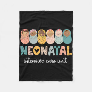 Cobertor De Velo Enfermeiro Retro Nicu Camisa Neonatal Tratamento I