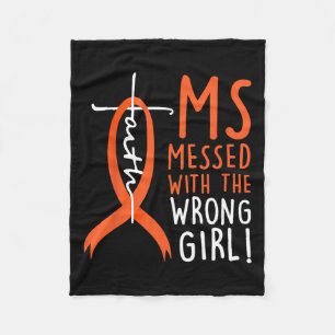 Cobertor De Velo Enganada Com A Menina Errada Esclerose Múltipla Po