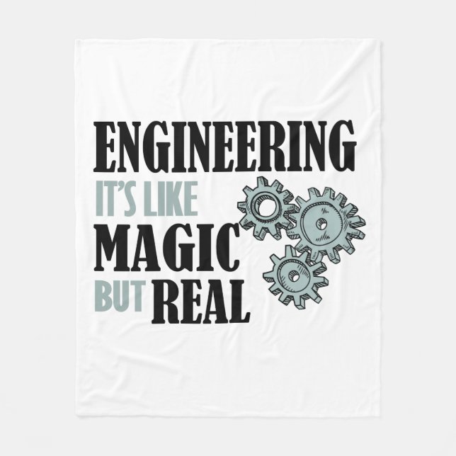 Cobertor De Velo Engenharia - É como Magia, mas Real (Frente)