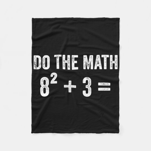 Cobertor De Velo Engraçado 67 Meme Matemática Seis Sete Professor B (Frente)