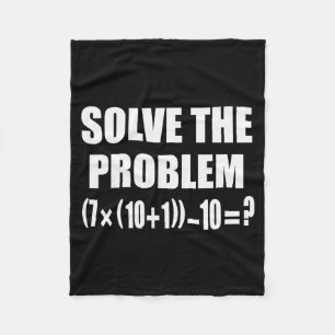 Cobertor De Velo Engraçado 67 Meme Pemdas Professor de Matemática E