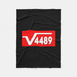 Cobertor De Velo Engraçado 67 Meme Raiz Quadrada 4489 Gíria Profess